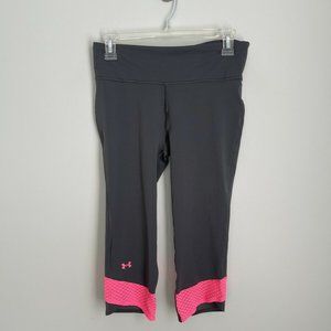 Under Armour Gray Print Limited Edition Fight Like a Girl Leggings Breas…